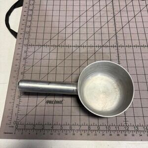 Vintage Aluminum Marinade Bowl | 30 oz. BBQ Sauce Dipper